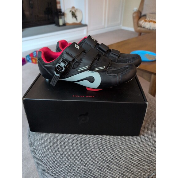 EUC Peloton cycling bike shoes with look delta cleats EU 42 US women's 11 - Picture 1 of 7